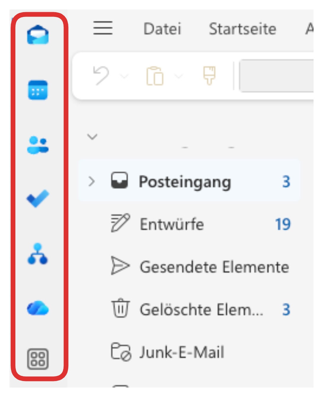 Weitere Funktionen der Outlook Web App